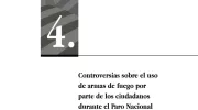 Controversias sobre el uso de armas de fuego por parte de los ciudadanos durante el Paro Nacional del 2021 en Colombia