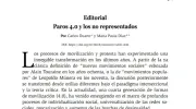 Editorial Paros 4.0 y los no representados