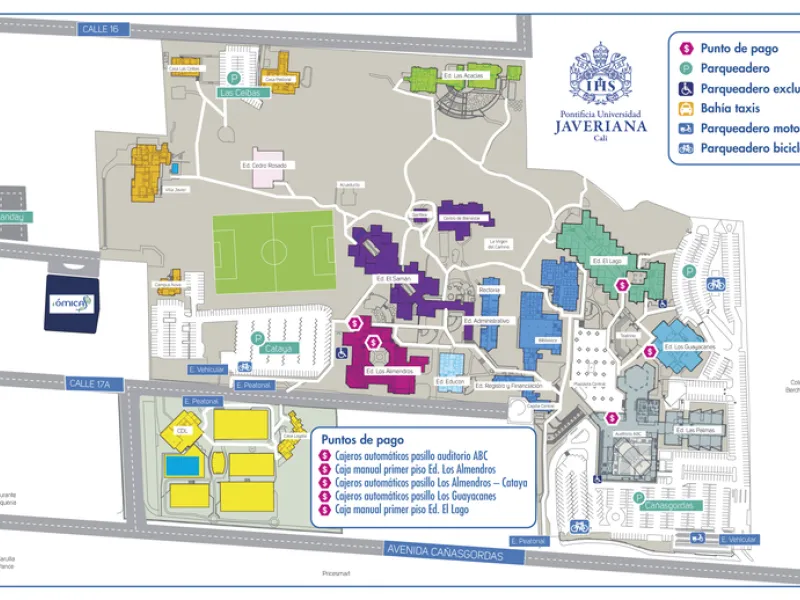 Mapa parqueaderos